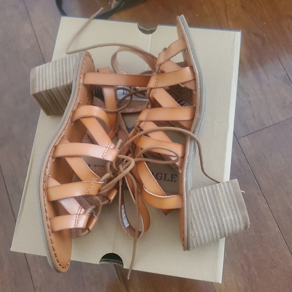 American eagle outfitters strappy lace up sandal